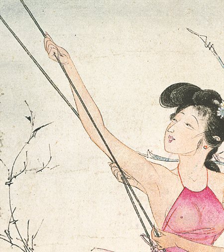 嘉禾-胡也佛的仕女画和最知名的金瓶梅秘戏图